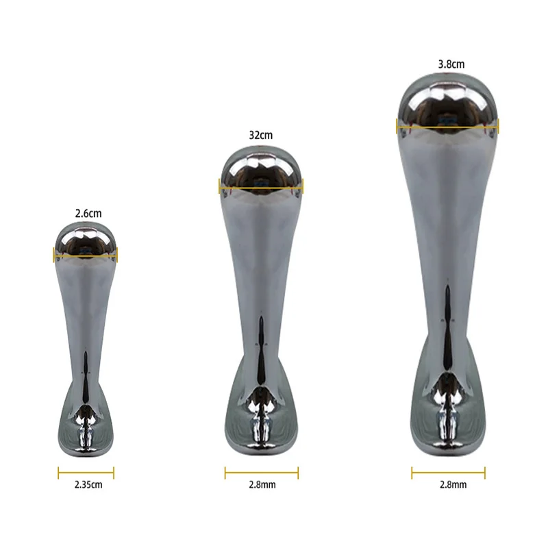 Plug anale giocattoli del sesso Mini rotondo a forma di metallo inossidabile giocattoli lisci per le donne adulti uomini Butt Plug Stainles acciaio an