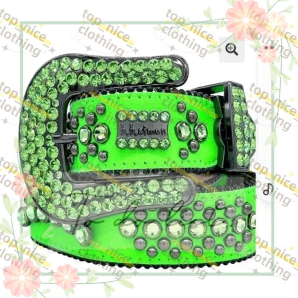 Fashion Belt 20 Style Bb Skull Buckle Soft And Comfortable High Quality Simon Designed For Men And Women Riderode Left Write Cabbage Lacewig Identify Render B55