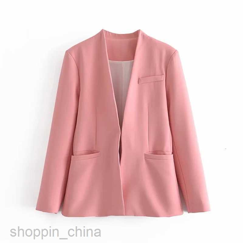 Women Jackets Coats Women's New Solid Color Small Suit Coat Women's Autumn A8GS66075A