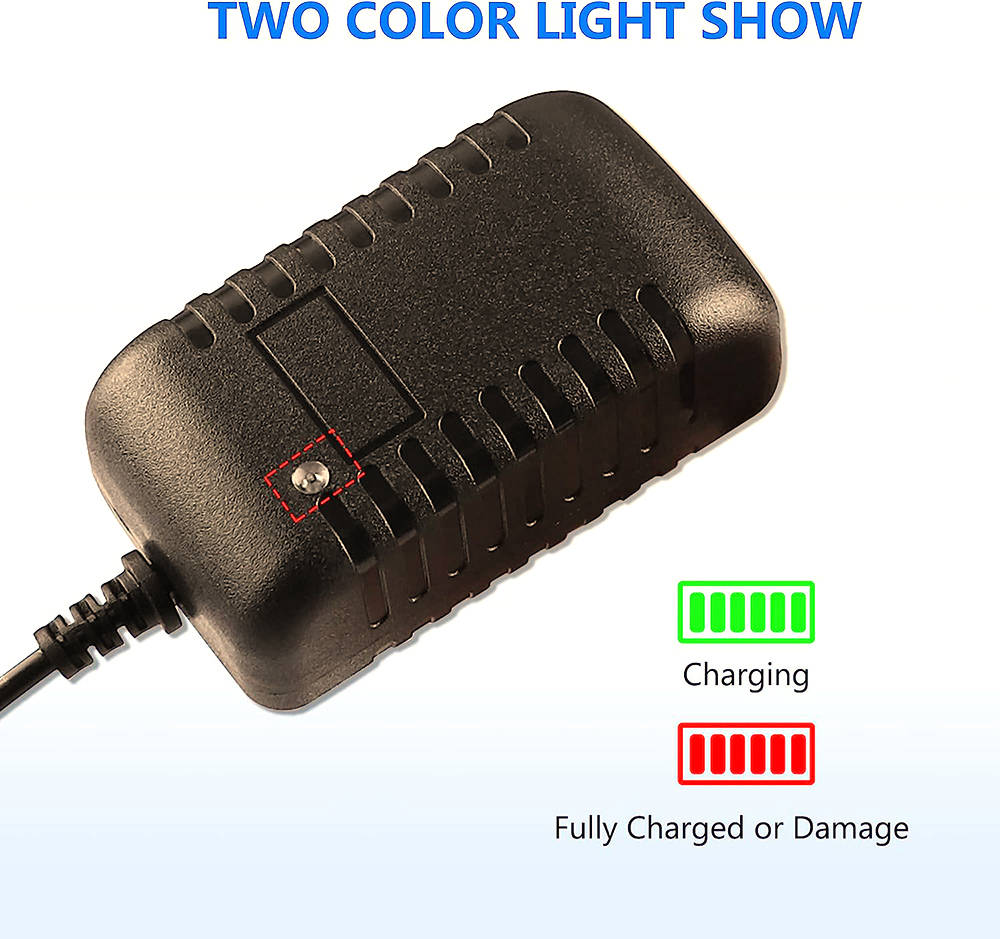 24V Scooter Battery Charger for Razor Dirt Bike E100 E200 E300 E125 E150 E500 PR200 & mx350 Pocket Mod/Sports Mod & Dirt Quad