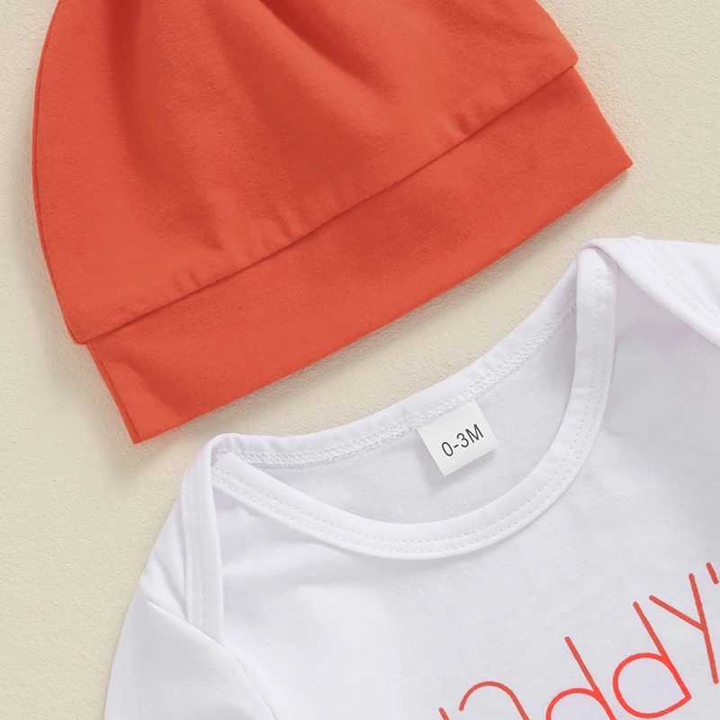 Pajamas Baby clothing Halloween clothing long sleeved jumpsuit+pants+hat set baby cotton autumn clothing WX5.31