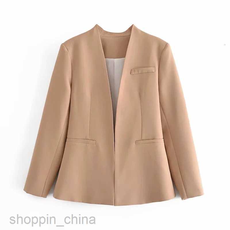 Women Jackets Coats Women's New Solid Color Small Suit Coat Women's Autumn A8GS66075A