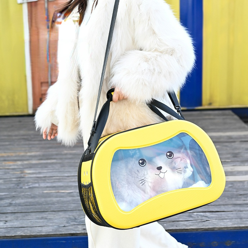 Cat Space Capsule Transparent Cats Bag Breathable Pet Carrier Small Dog Backpack Travel Cage Handbag for Kitten