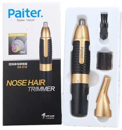 wholesale Nose hair trimmer Neck Eyebrow shaving men small razor beard face hairs trimer for nose and ear facial hair shaver 240627