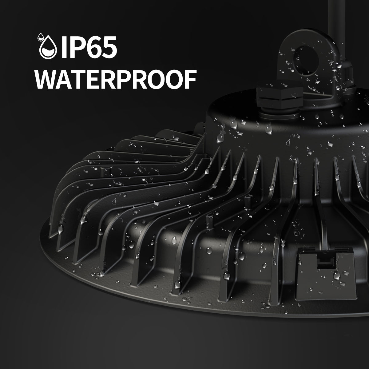 UFO LED High Bay Light 100W 200W 300W US Hook & Cable Industrial lights UFO LED Shop Commercial Warehouse Workshop Lights