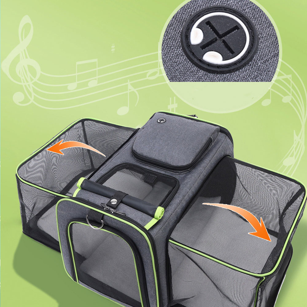 Pet Carriers Portable Breathable Foldable Shoulder Bag Cat Dog Puppy Carrier Bags Outgoing Travel Pets Handbag Transport Bag