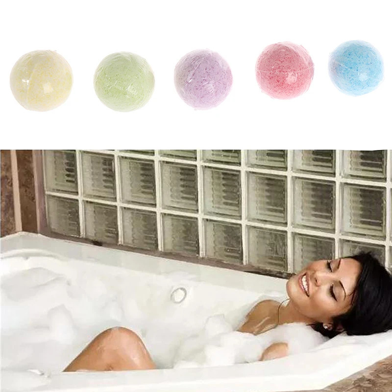 20g Small Bath Ball Bomb Body Sea Salt Mold Relax Stress Relief Bubble Moisturize Shower Cleaner For Holiday Gift Spa 240627