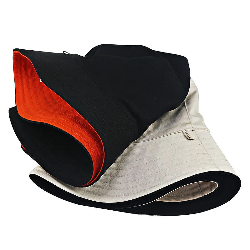 Big Size Bucket Hats Plus Size Man Hat Large Head Outdoor Panama Caps Cotton Huge Fisherman Hats 56-59cm 59-64cm 240626