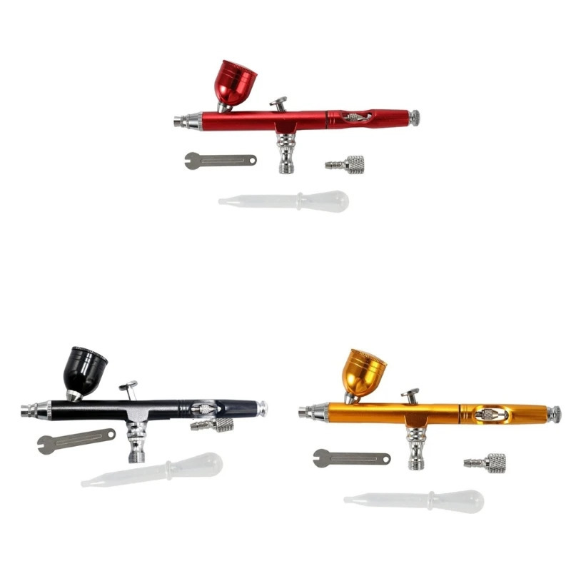 Professional Dual Action Airbrush for General-Purpose Art-and-Craft Projects Cake Decorating Makeup Art Nail Tool M4YD 240627