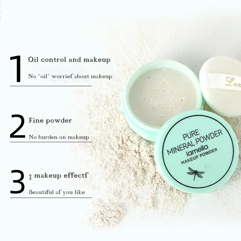 Face Powder Matte Translucent Setting Powder Cosmetics Waterproof Oil-control Velvety Professional Lasting Makeup 240627
