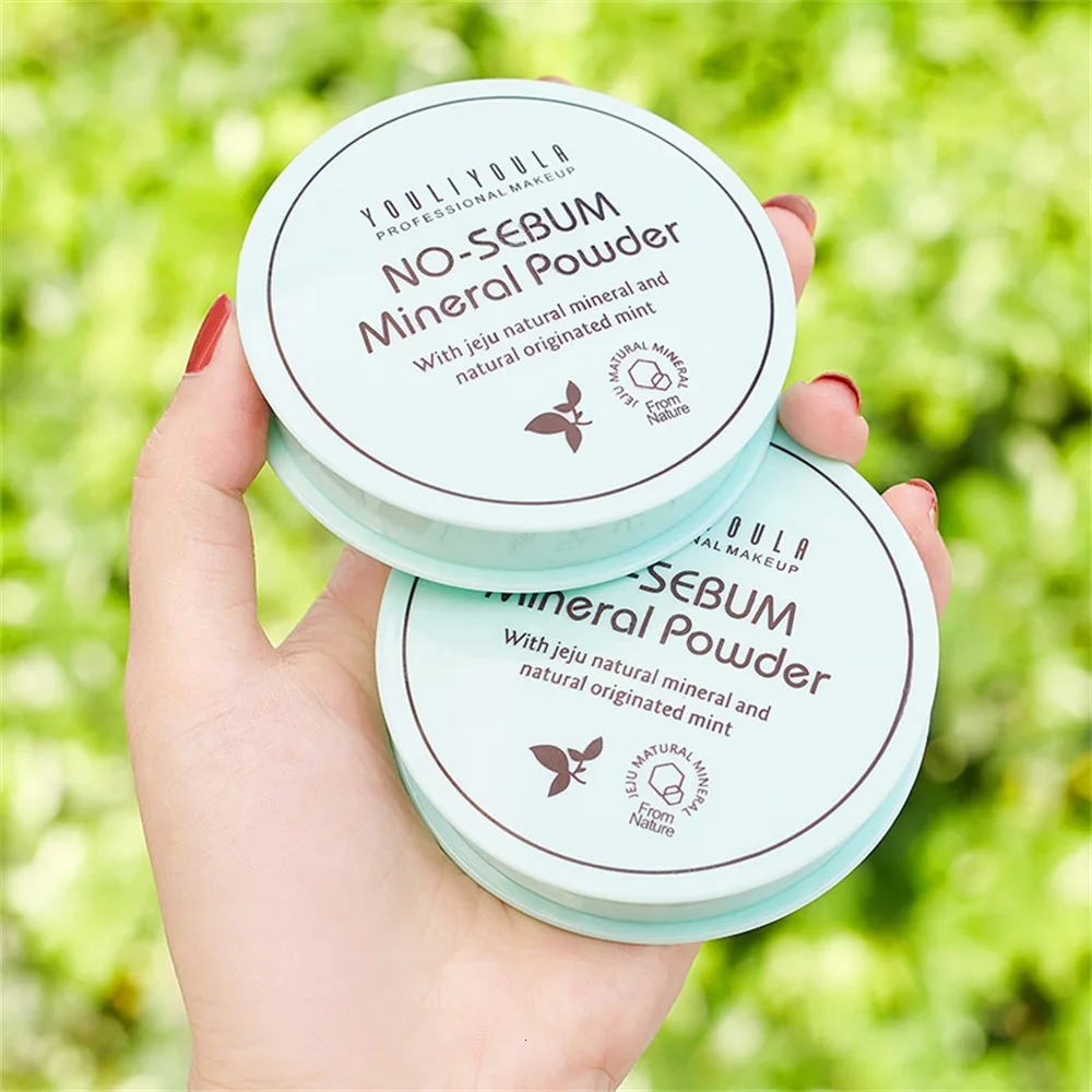 Natural Oil Control Makeup Powder Mist Modification Powder Waterproof Lightweight Powder Dispersal Cosmetics 240627