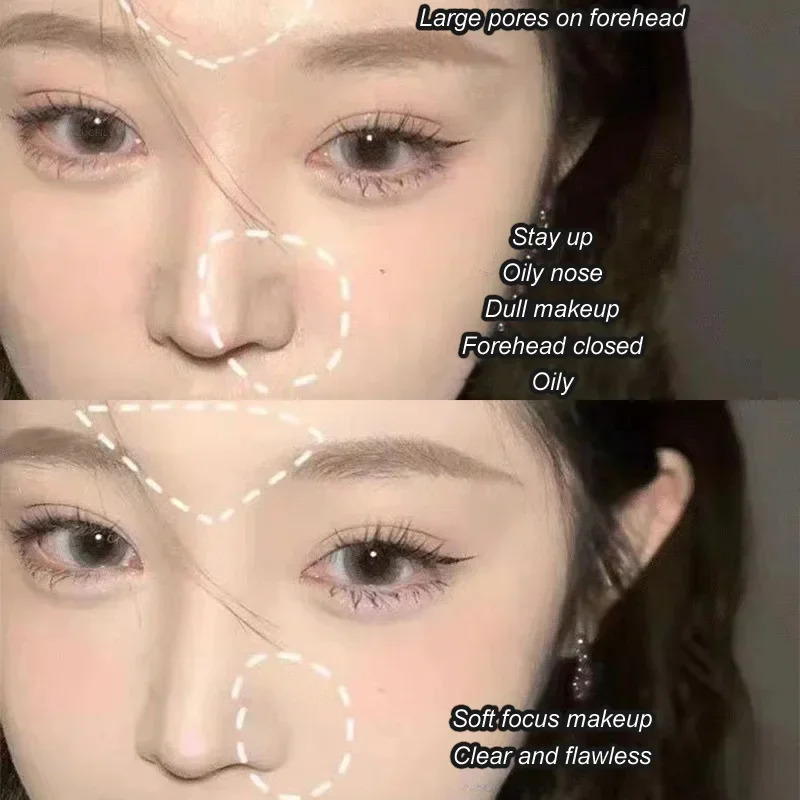 Pressed Powder Transparent White Brighten Oil Control Concealer Lasting Natural Face Makeup Setting Powder Waterproof Cosmetic 240627