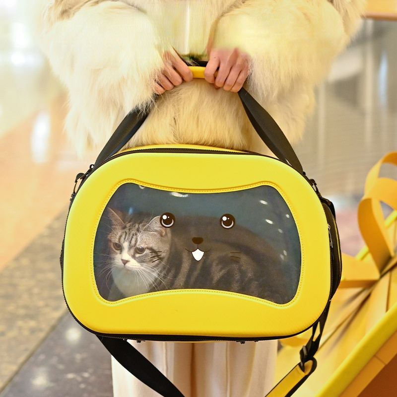 Cat Space Capsule Transparent Cats Bag Breathable Pet Carrier Small Dog Backpack Travel Cage Handbag for Kitten
