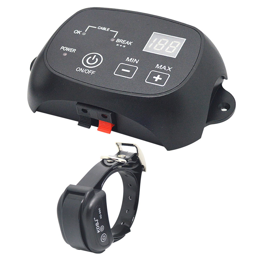 Invisible Pet Boundary Containment Remote Control Electronic Dog Fence System with Rechargeable Waterproof Receiver Outdoor Use