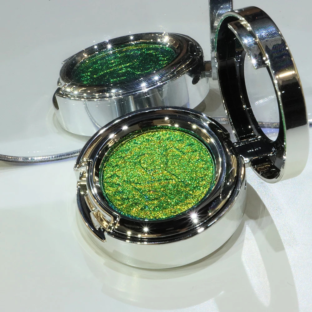 Multichrome Long Lasting Single Shimmer Eyeshadows Eye Makeup Cosmetic for Women 240624