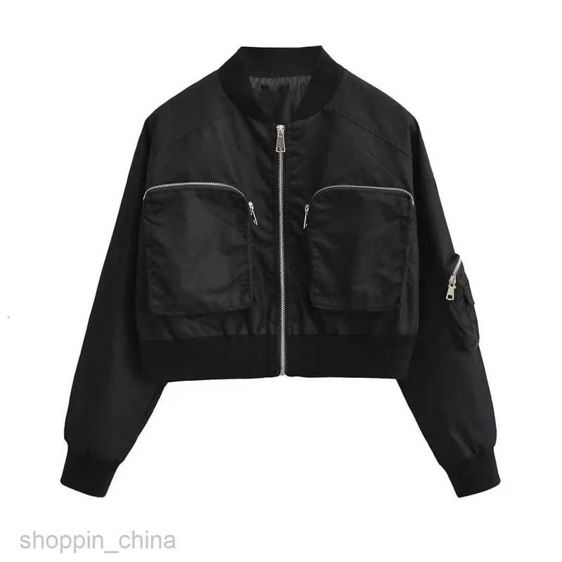 Women Jackets Coats Spring and Autumn New Women's Fashion Street Fashion Pilot Jacket Coat Women's Stick