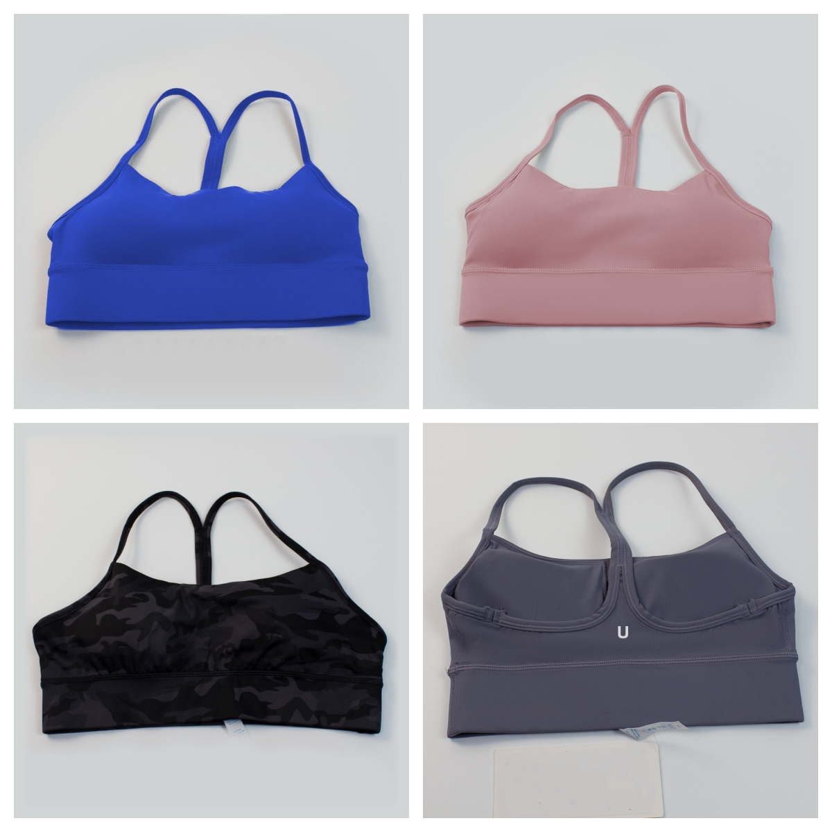 UU-2063 Womens Sports Underwear Double Face Hair Tight Wth Fine Belt Beauty Back Vest Yoga Bra