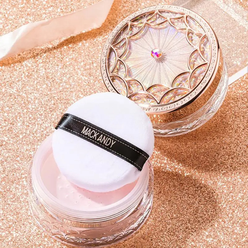 Powder Fine Velvet Powder Puff Refreshing And Oil Control 1 Set Makeup Powder Specifications 24g Face Shaping Powder 240627