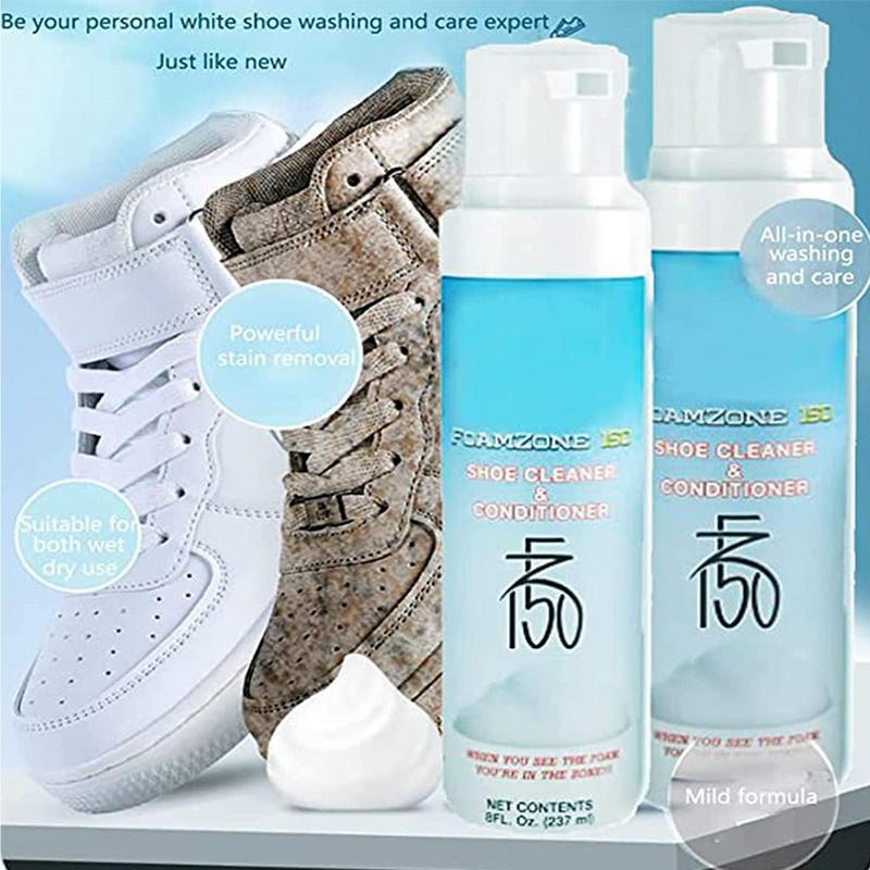 Foaming Shoe Cleaner Cleansing Gel Shoe Washing Machine Dirt And Yellow Shoe Cleaner Kit For White Shoes Sneakers Leather Shoes