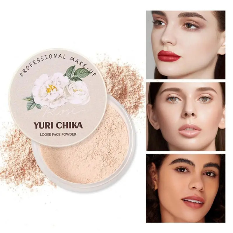 Makeup Setting Powder Matte Oil Control Mineral Powder Natural Lasting Concealer Loose Powder Smooth Fine Waterproof Anti-sweat 240627