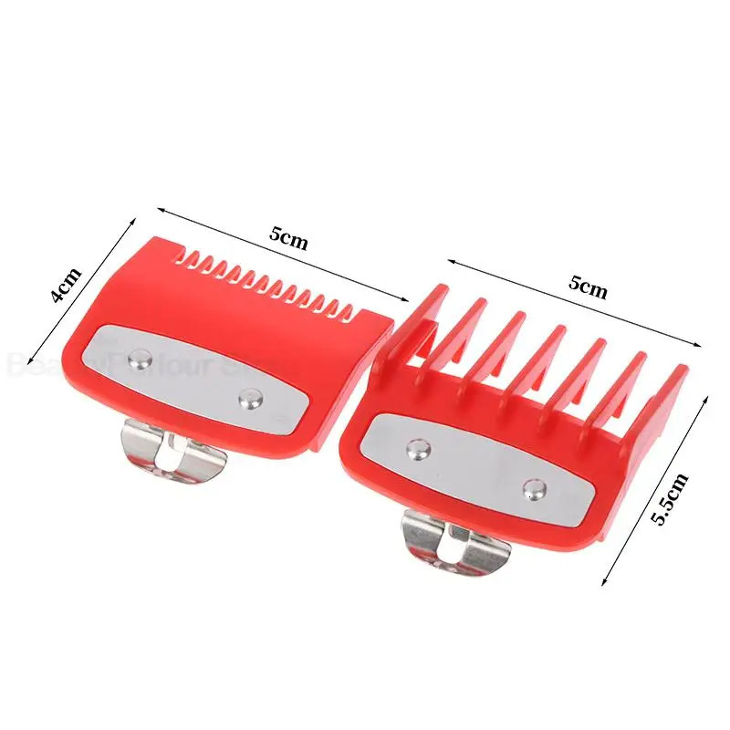 1.5mm 4.5mm 2 In 1 Guide Comb For Hair Clipper Guide Cutting Limit Combs Oil Head Carving Electric Clippers Accessories 240627
