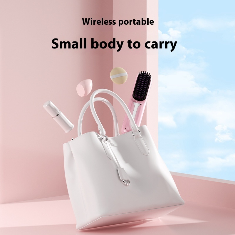 New Wireless Charging Straight Comb Portable Fashion Good Quality Anion Compliant Hair Care F628-40