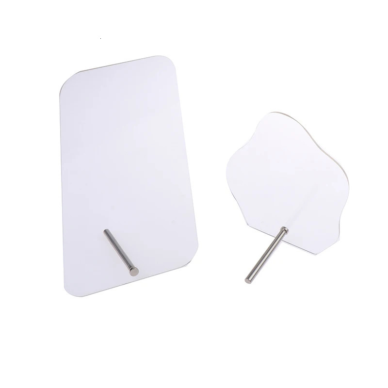 Irregular Acrylic Transparent Matte Manicure Tool False Nails Holder Showing Stand Color Card Nail Art Display Board 240627