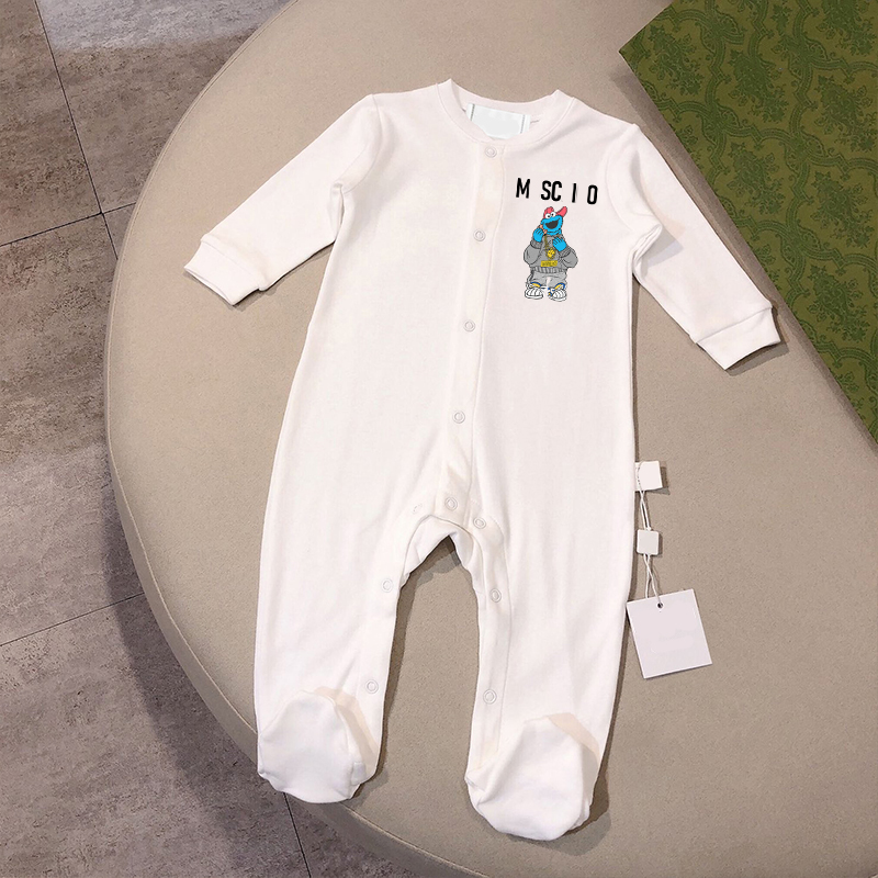 T-shirts Newborn Clothes Baby Designers Kids Luxury Romper Boys Girls Cartoon Cotton Rompers -8 Children Cute Jumpsuits Infant Bodysuit DED2406287Y250