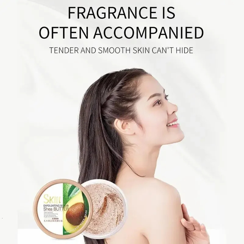 100g Face Body Skin Scrub Cleansing Face Scrub Cream Hydrating Body Scrub Exfoliating Lotion Mud Exfoliating Gel Cosmetics 240627