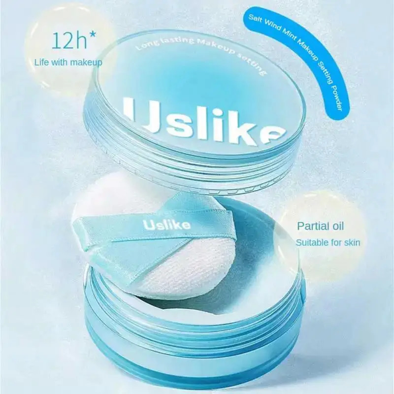 Jelly Loose Powder Oil Control Waterproof Makeup Oil-control Longlasting Lightweight Breathable and Sweatproof For All Ski 240627