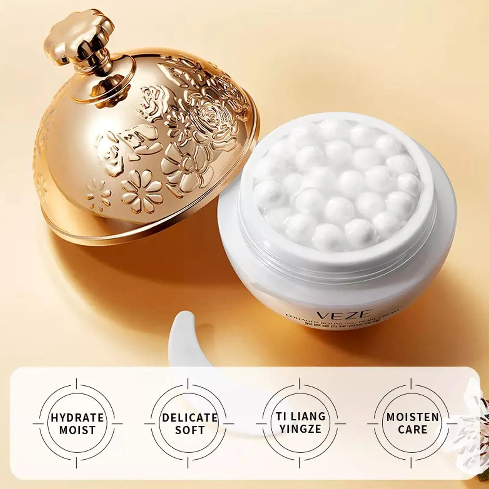 Collagen Pearl Filling Cream For Face Women Korean Cream Face Cream Skin Care 240627