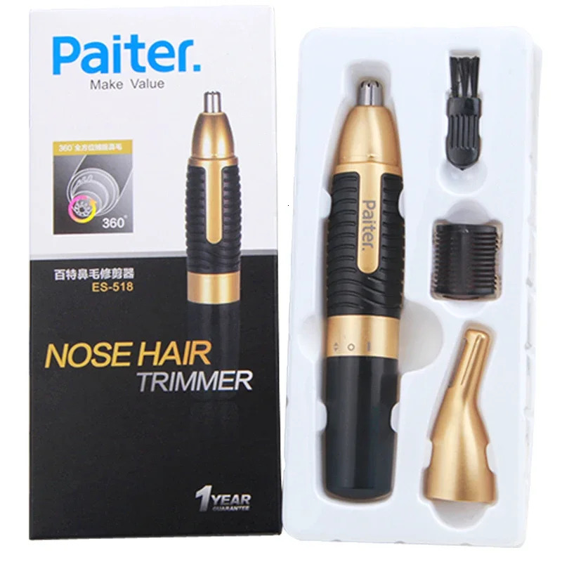 wholesale Nose hair trimmer Neck Eyebrow shaving men small razor beard face hairs trimer for nose and ear facial hair shaver 240627