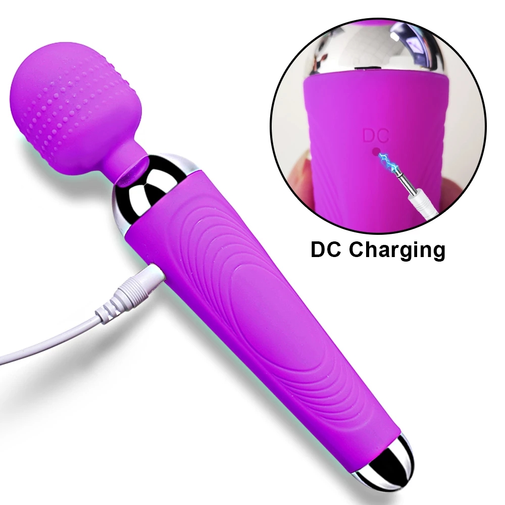 Powerful AV Magic Vibrators for Women Clitoral Stimulator G-spot USB Rechargeable Dildo Female Massager Sex Toys for Adults 18