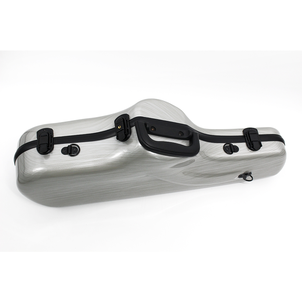 Good Quality Professional Silver PC Alto Saxophone Hard Case for Sale E Flat Saxophone Case