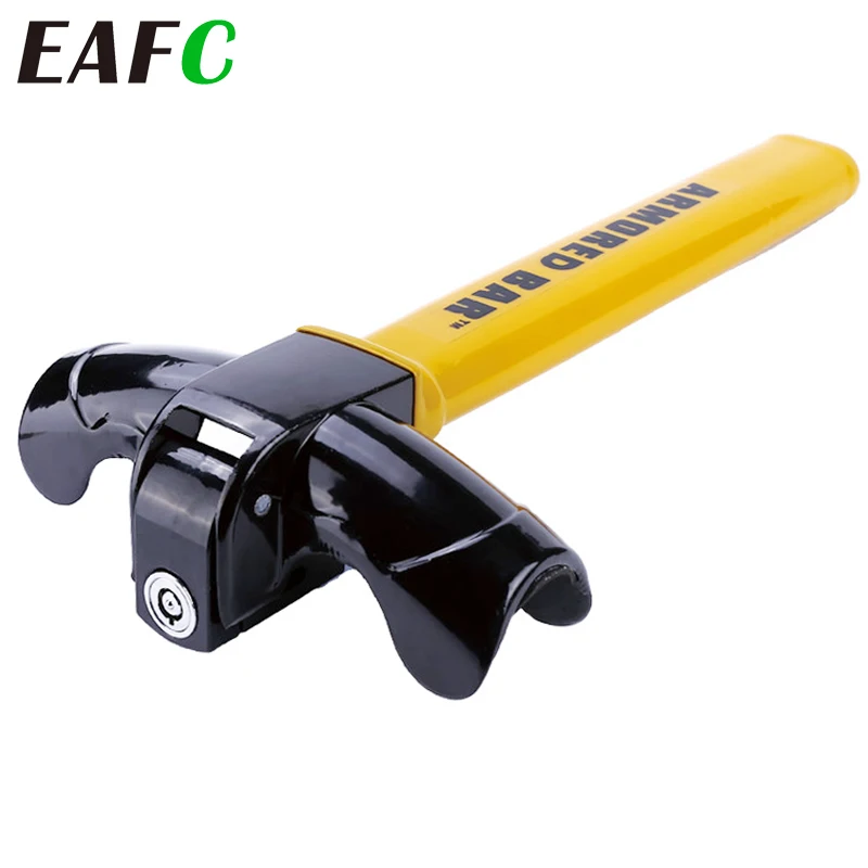 Anti Theft Steering Wheel Lock Car Steering Wheel Lock T Shape High Safety Anti-Theft Lock For Car SUV Truck Auto Cars New