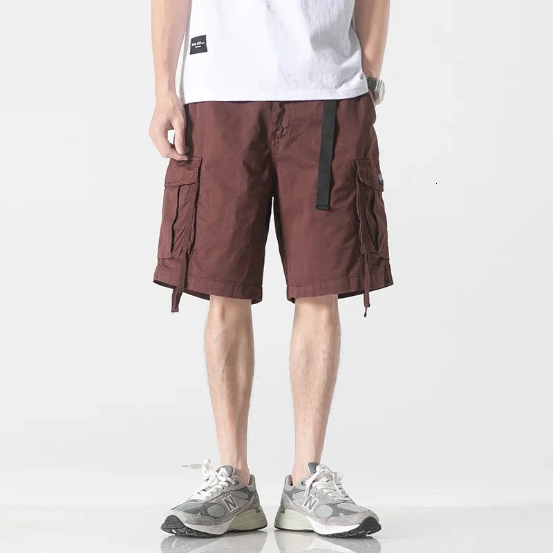 Big Size Cargo Shorts Men 100% cotton Tactical Patch Pockets Short Pants Outdoor Fishing Military Camo 240620