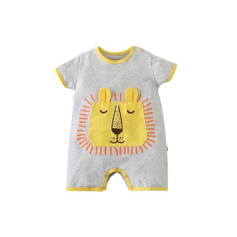 Pajamas Baby jumpsuit+hat set 0-12 months long sleeved bow decoration childrens jumpsuit WX5.31