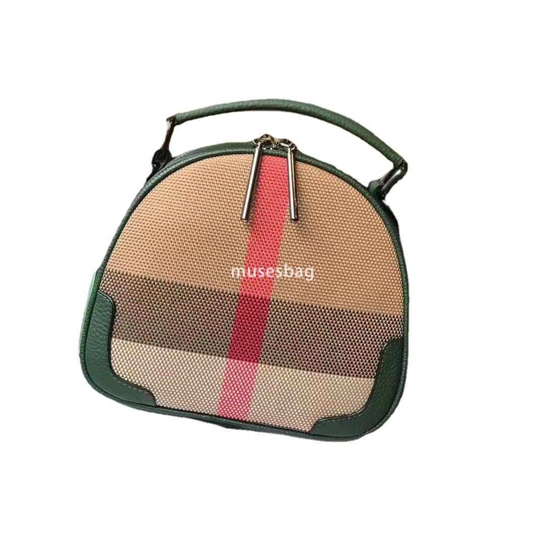 High end internet celebrity genuine leather small bag trendy new western-style broadband grid bag apple bag cowhide crossbody bag for women