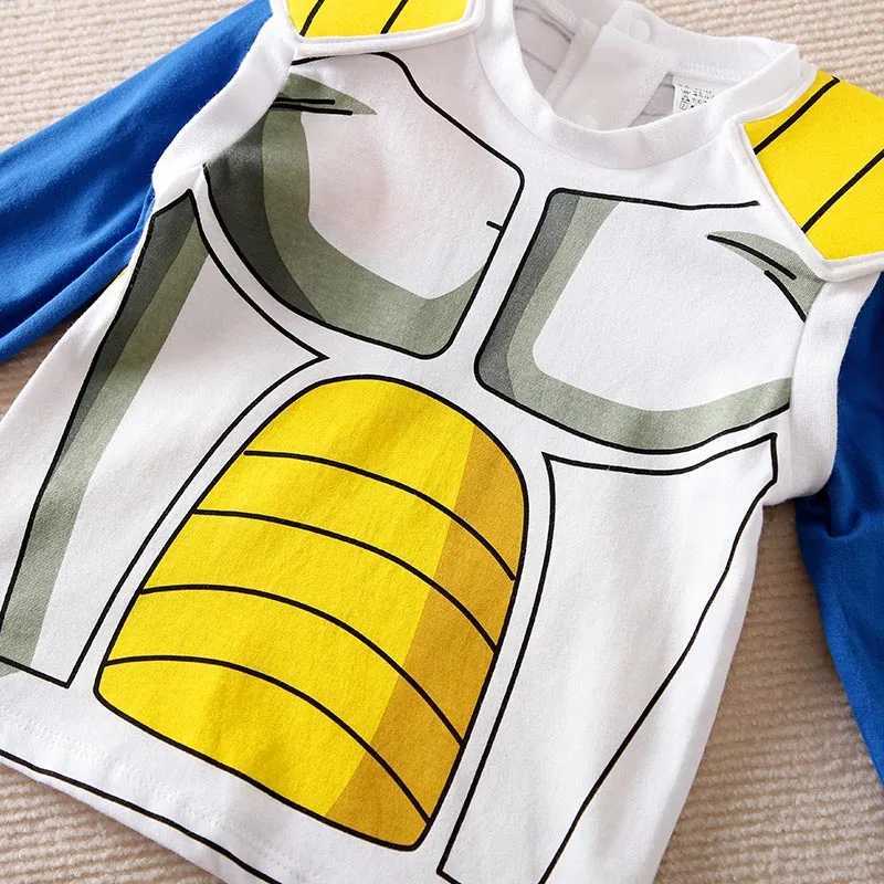 Pajamas Baby clothing long sleeved spring and autumn girl boy clothing anime style role-playing cotton pants two-piece set WX5.31