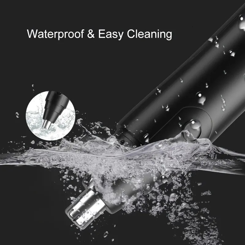 Electric Nose Hair Trimmer Implement Shaver Clipper Men Women Ear Neck Eyebrow Trimmer Shaver Man Clean Trimer Razor Remover Kit 240627