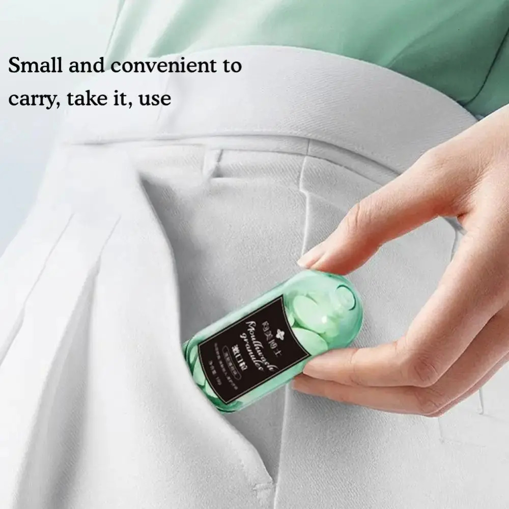 Portable Peach Gargle Granules Chewable Toothpaste For Fresh Breath And Clean Teeth Probiotic Solid Toothpaste Fresh Breath 240627