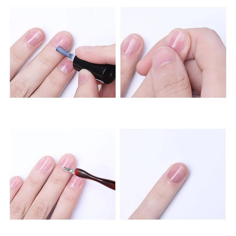 50/100 Pcs/Bag Scrape Dead Skin Push Fork Pedicure Nails Tools Cuticle r V-shaped Sharp Trim Barbs and Exfoliate Manicure 240627