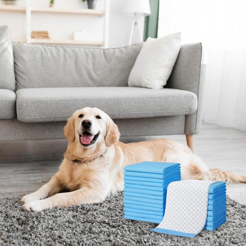 50/100 Pcs Pee Pads for Dogs Super Absorbent Pet Training Pads Potty Pads for Dogs Floor Pee Protector Leakproof Pet Diaper Pads