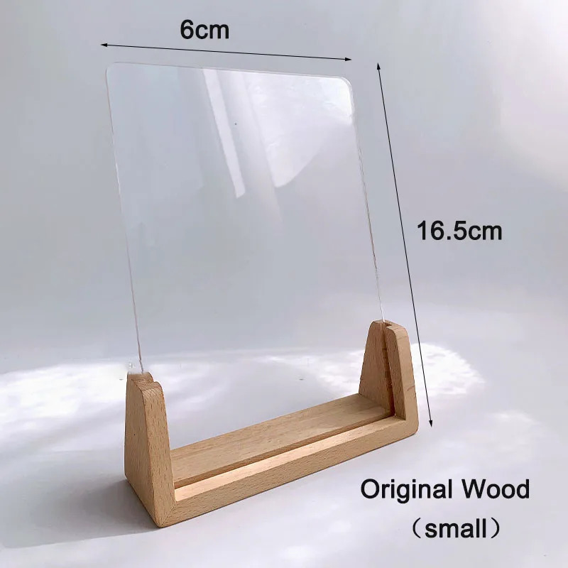 Acrylic Nail Art Display Walnut Works Display Rack Set Color Card Showing Shelf Shooting Po Props Nail Display Kits Art Tools 240627