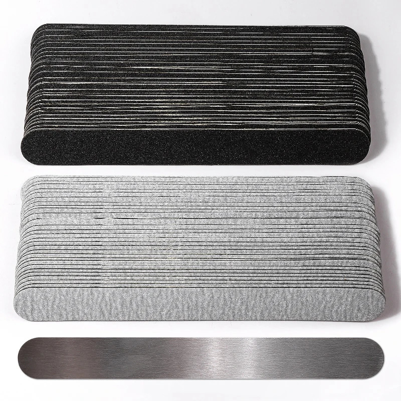 Nail File Replacement 100 to 180 Professional Limas Tools for Manicure Lime 240 Sandpaper Replaceable Gel Polishing Files Set 240627