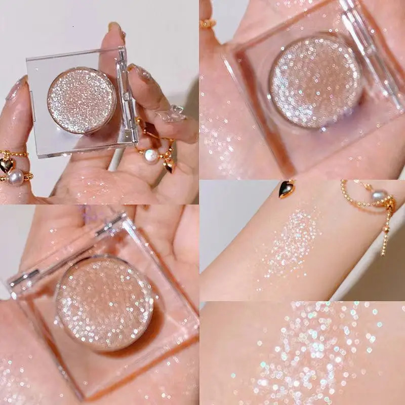 1PCS Makeup Highlighter Desert Rose and Diamond Highlight Beautify and Brighten The Profile Ginger Baking Powder Body Shimmer 240627