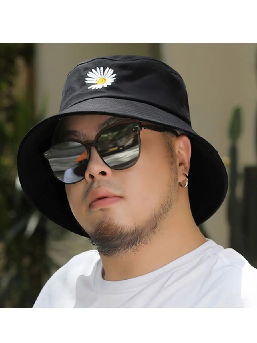 Big Head Man Large Size Sun Hat Women Summer Fisherman Hat Adult Cotton Panama Cap Plus Size Bucket Hats 52-56cm 57-63cm 240626