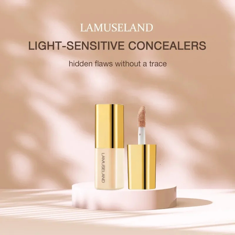 Oil Control Matte Liquid Concealer Moisturize Full Coverage Invisible Pores Dark Circles Freckle Mini Foundation Makeup Cosmetic 240627