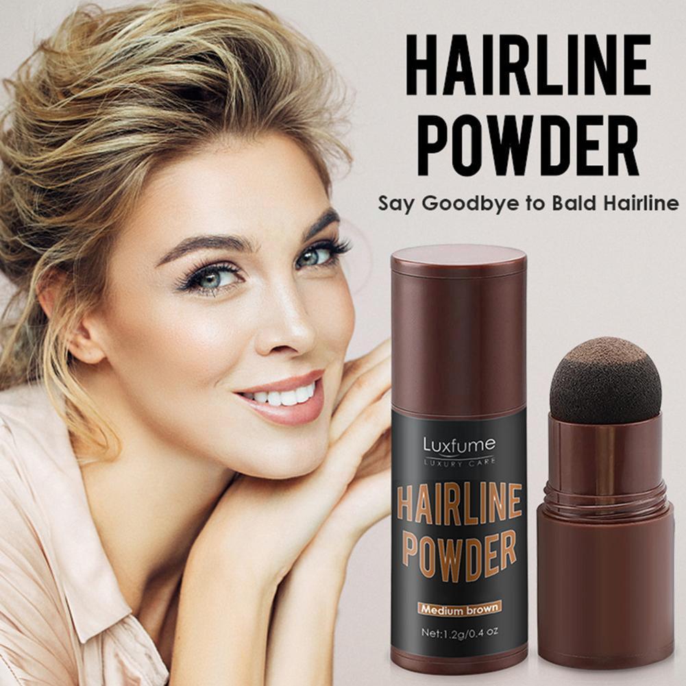 1pc Hair Fluffy Powder Natural Instant Hair Line Shadow Hair Tools Makeup Root Coverage Cover Up Beauty Powder Concealer Q9K3