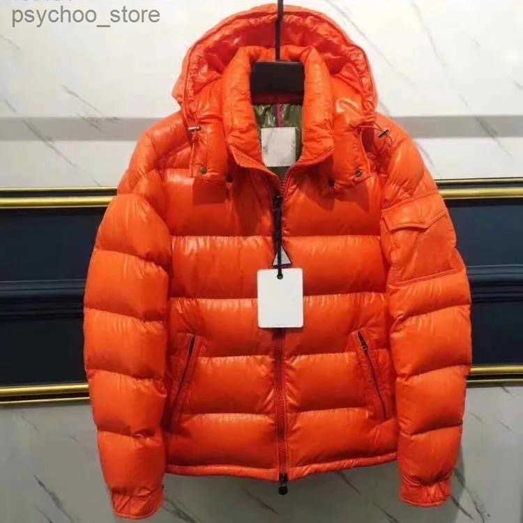 Men's Down Parkas Mens Jacket Designer Fashion Puffer Jackets Winter Woman Classic Coat Stylish Hooded Coats Man Outerwear S-5XL 23FW Q0628